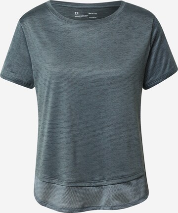 UNDER ARMOUR - Camiseta funcional 'Tech' en gris: frente