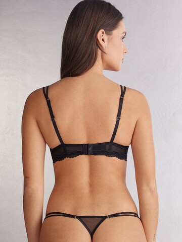 INTIMISSIMI Balconette BH 'Frou Frou Romance' in Schwarz