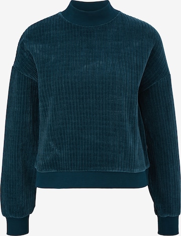 QS Sweatshirt in Blau: predná strana