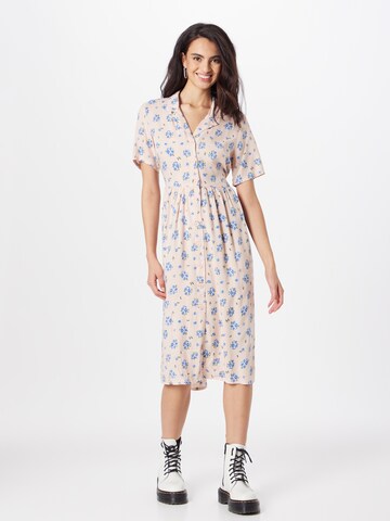 Monki Shirt Dress in Pink: front