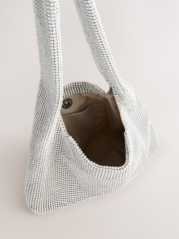 Sac bandoulière Next en argent
