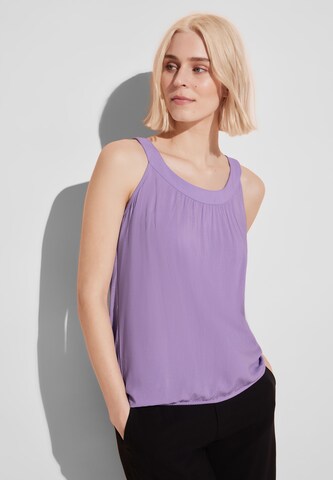STREET ONE Top in Purple: front