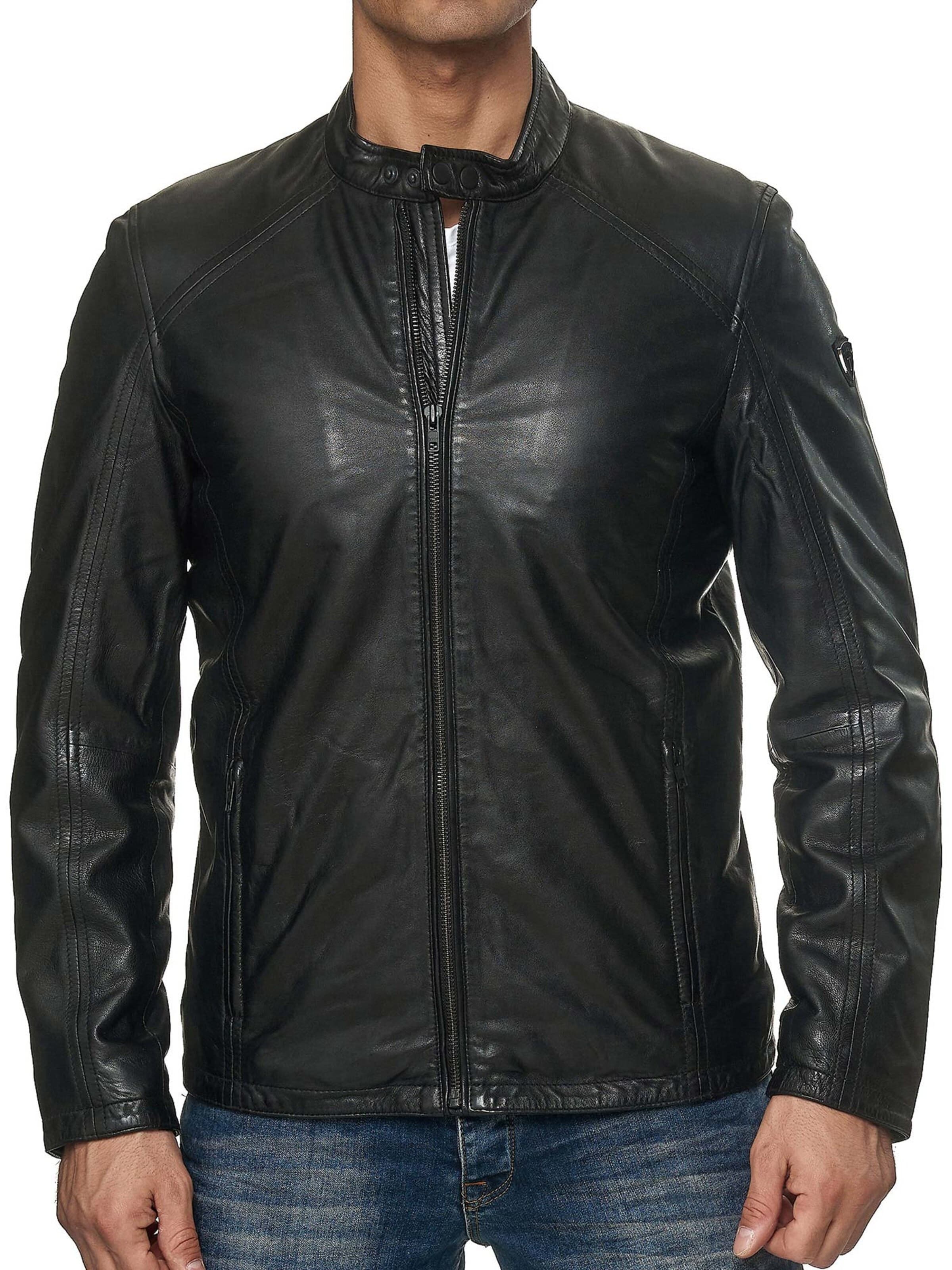 Tazzio Between-Season Jacket '19707' in Brown: front