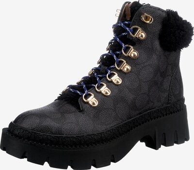 COACH Schnürstiefelette in schwarz, Produktansicht
