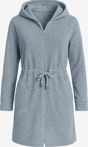 Robe de chambre '5012' Vivisence en gris : devant