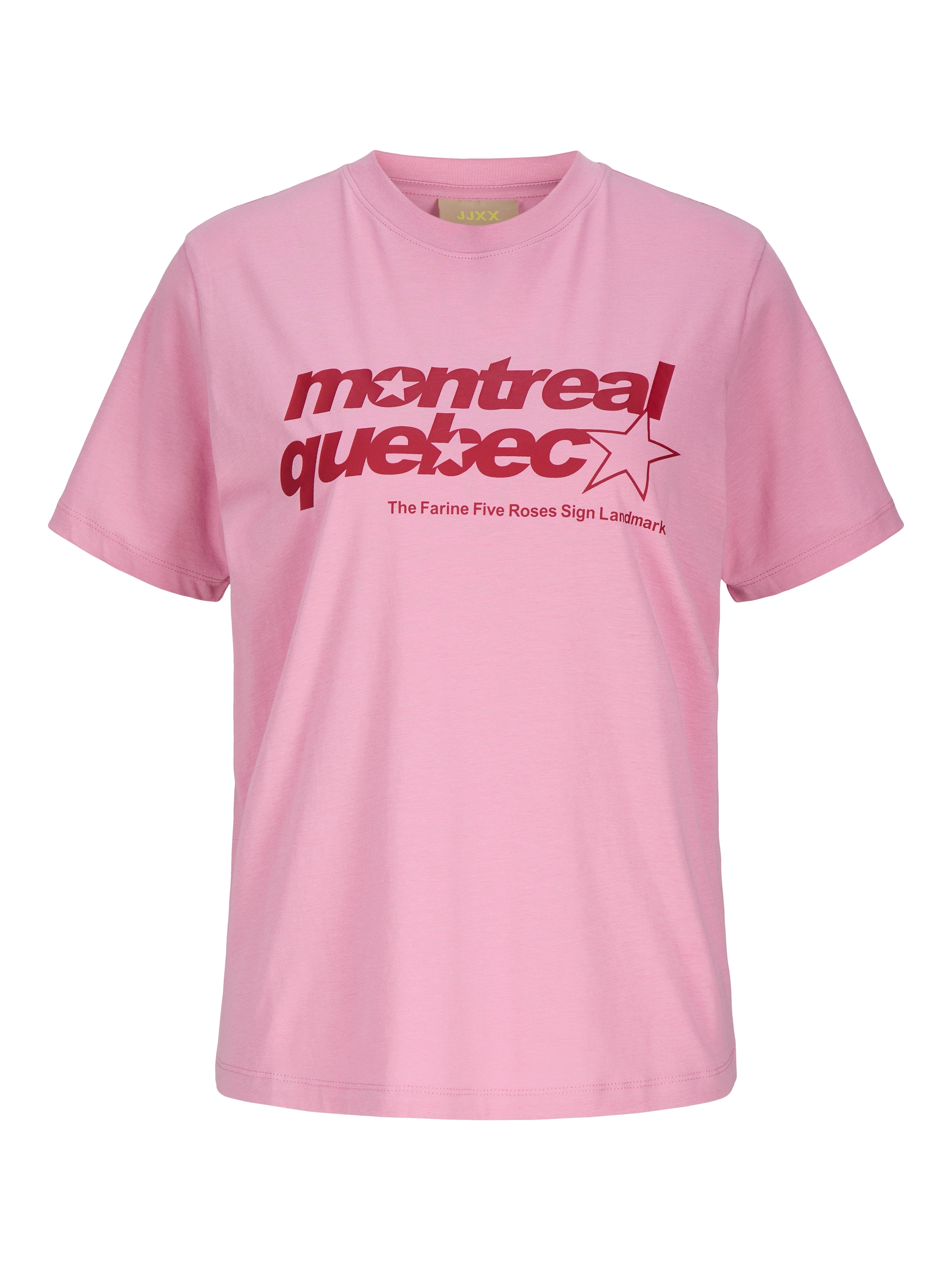 T-Shirt 'JXMERLE' JJXX en rose : devant