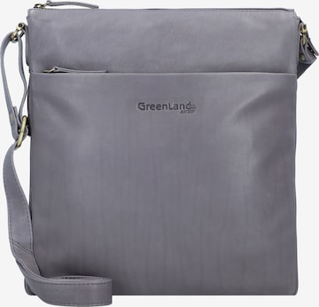 Borsa a tracolla 'Nature' di Greenland Nature in grigio: frontale