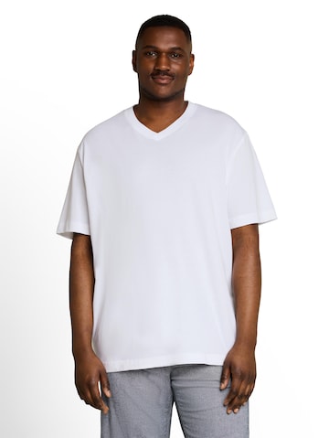 TOM TAILOR Men + Shirt in White: front