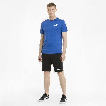 PUMA Performance shirt 'Essentials' in Blue