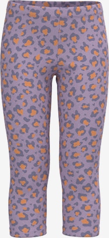 NAME IT Skinny Leggings 'VIVIAN' - lila: elől