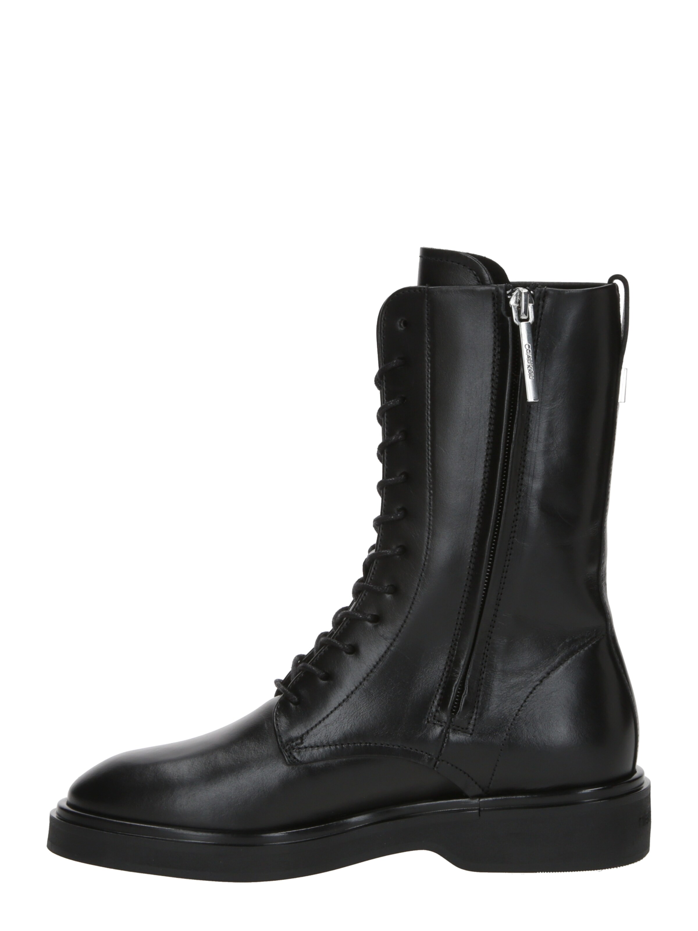 Calvin Klein Lace-up bootie in Black