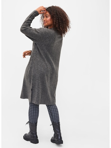 Zizzi Knitted dress in Grey