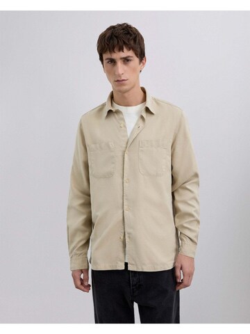Scalpers Regular fit Srajca | bež barva: sprednja stran