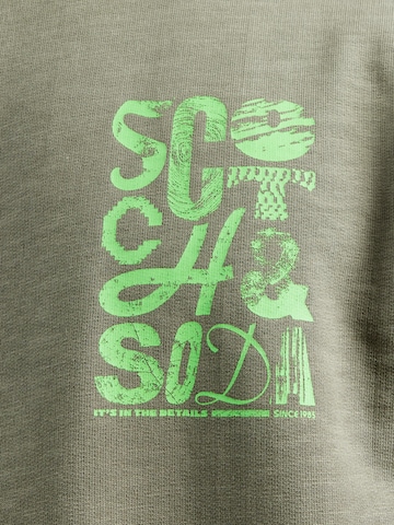 SCOTCH & SODA Collegepaita värissä vihreä