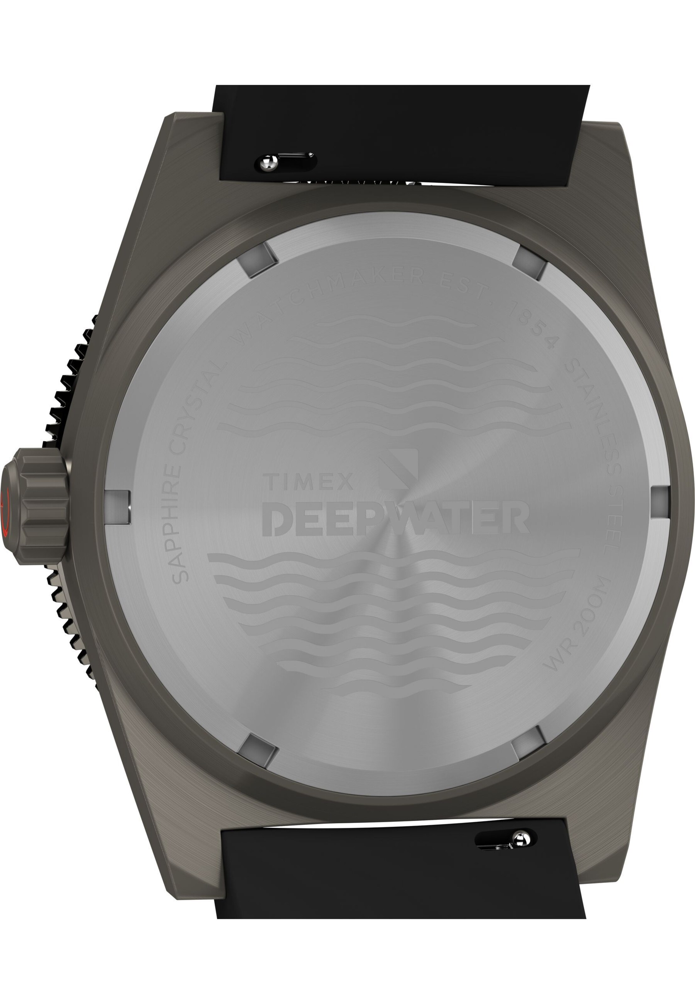 TIMEX Analoguhr 'Deepwater Reef 200' in Schwarz