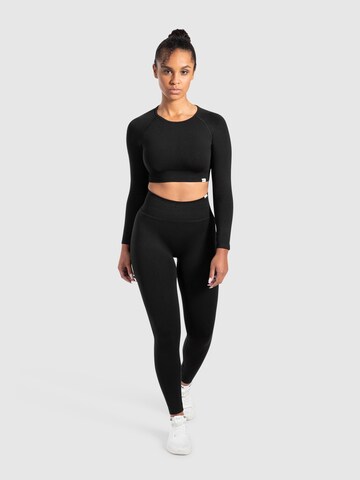T-shirt fonctionnel 'Maysa' Smilodox en noir