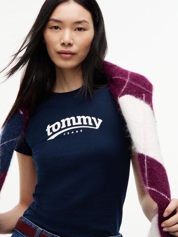 Tommy Jeans - Camiseta 'ESS' en azul