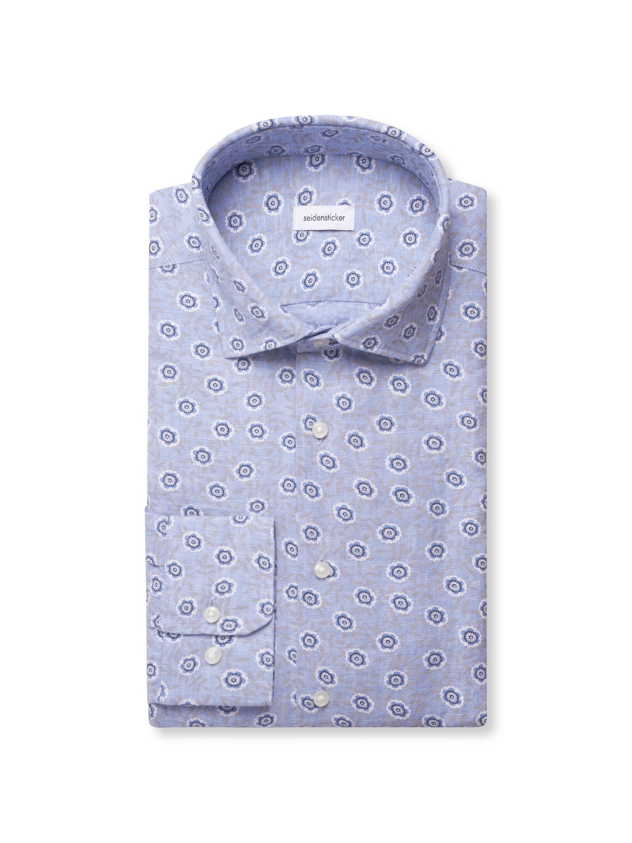 Fit confort Chemise SEIDENSTICKER en bleu