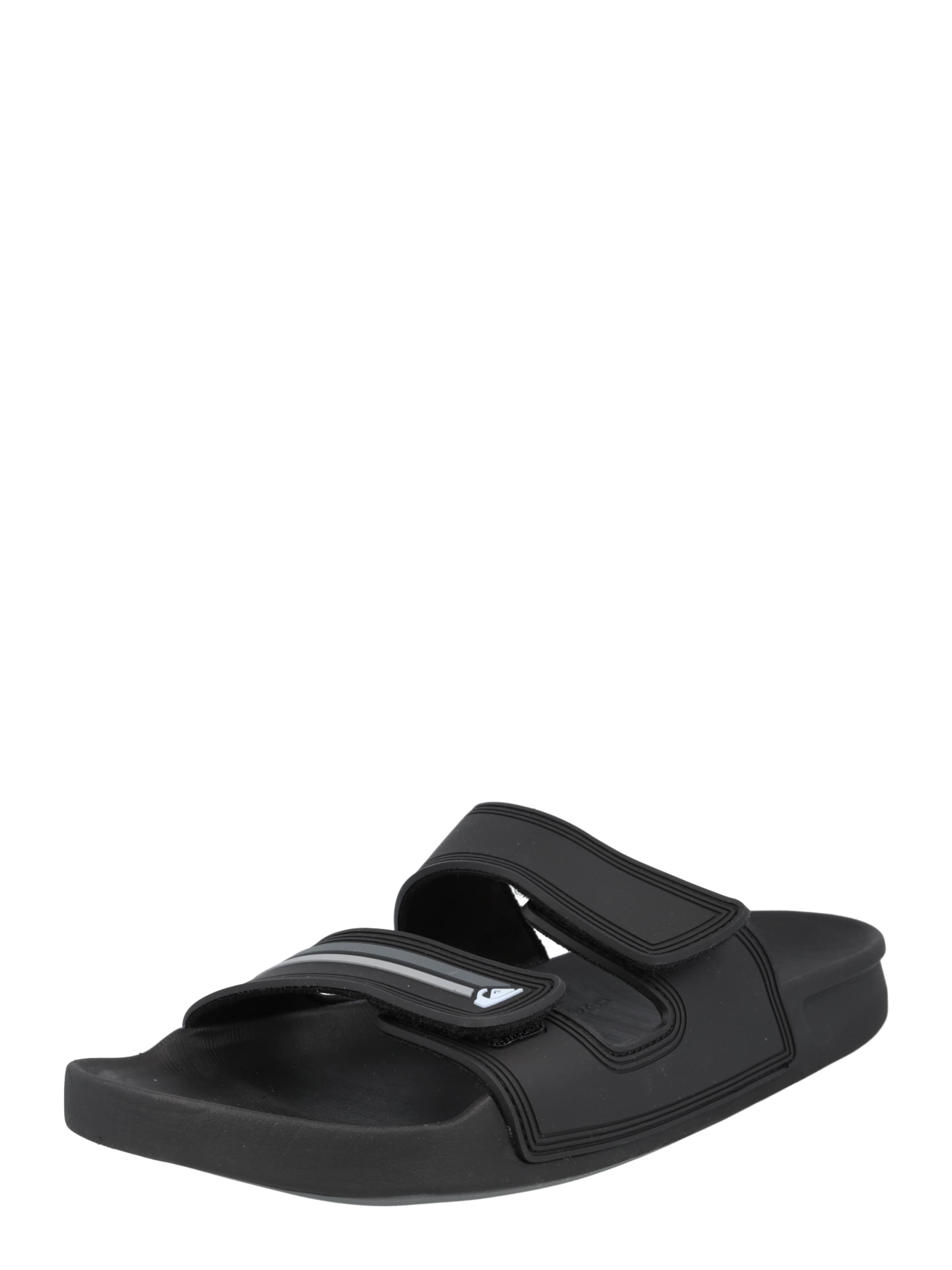 Mule 'Rivi' QUIKSILVER en noir : devant