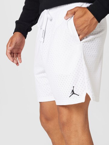 Jordan Regular Workout Pants in White