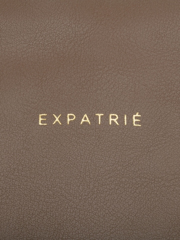 Expatrié - Mala de ombro 'Emilie' em castanho