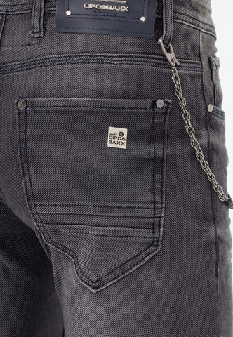 CIPO & BAXX Slim fit Jeans 'Rick' in Grey