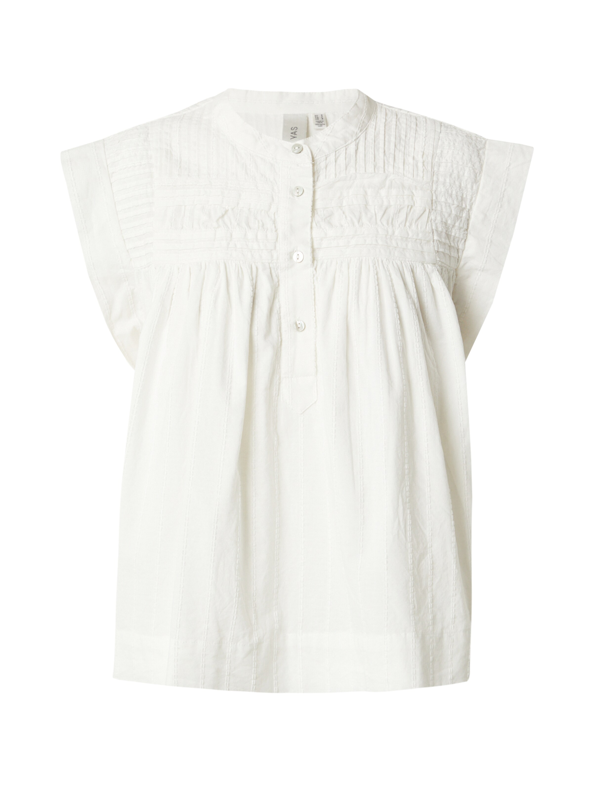 YAS Blouse 'YASCarly' in White: front