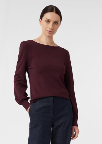 Pull-over COMMA en rouge : devant