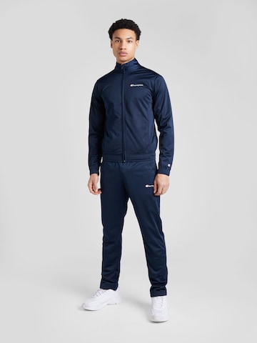 Champion Authentic Athletic Apparel Strój treningowy w kolorze niebieski: przód