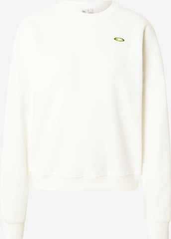 PIECES Sweatshirt 'PCFAST' in White: front