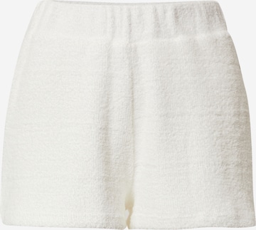 Gina Tricot Normální Kalhoty 'Addison' – bílá: přední strana