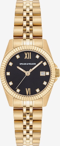 Orologio analogico di Spears & Walker in oro: frontale