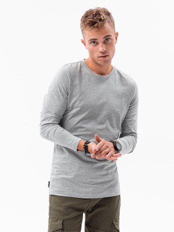 Ombre Shirt in Grijs: voorkant