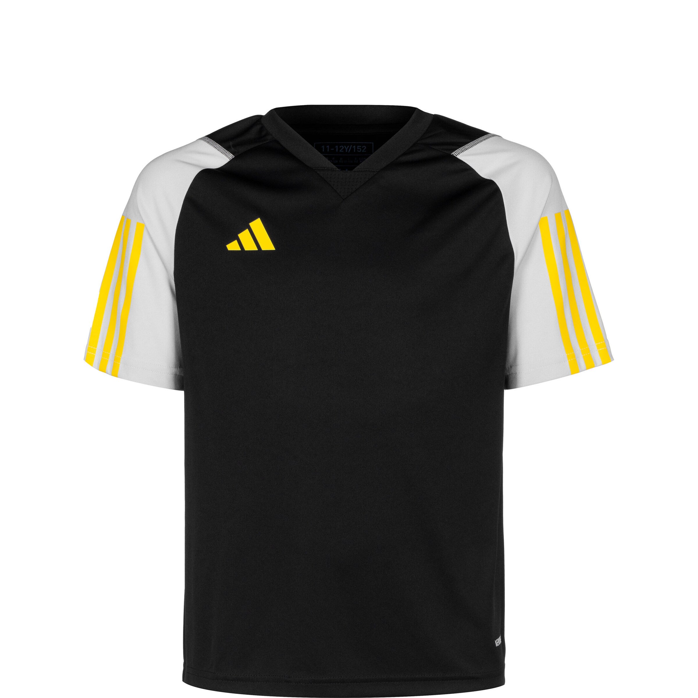 ADIDAS PERFORMANCE Funktionshirt 'Tiro 23' in Schwarz: Vorderseite
