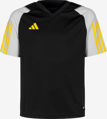 ADIDAS PERFORMANCE Funktionshirt 'Tiro 23' in Schwarz: Vorderseite