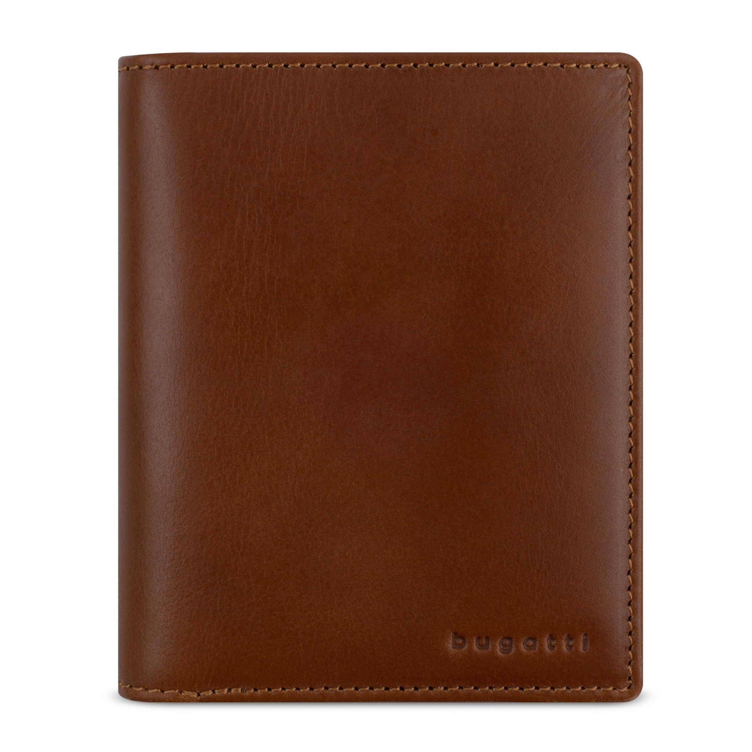 Portamonete 'Remo' di bugatti in marrone: frontale