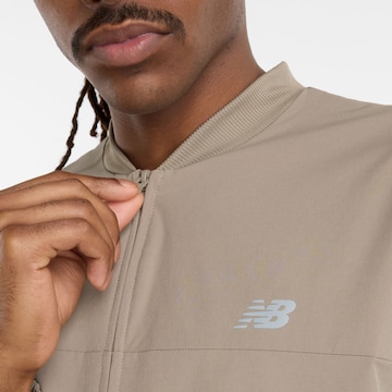 Veste de sport new balance en marron