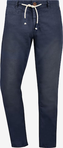 BLEND Regular Leinenhose 'Lanias' in Blau: predná strana