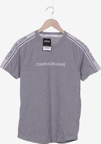 Calvin Klein Jeans Shirt in L in Grey: front