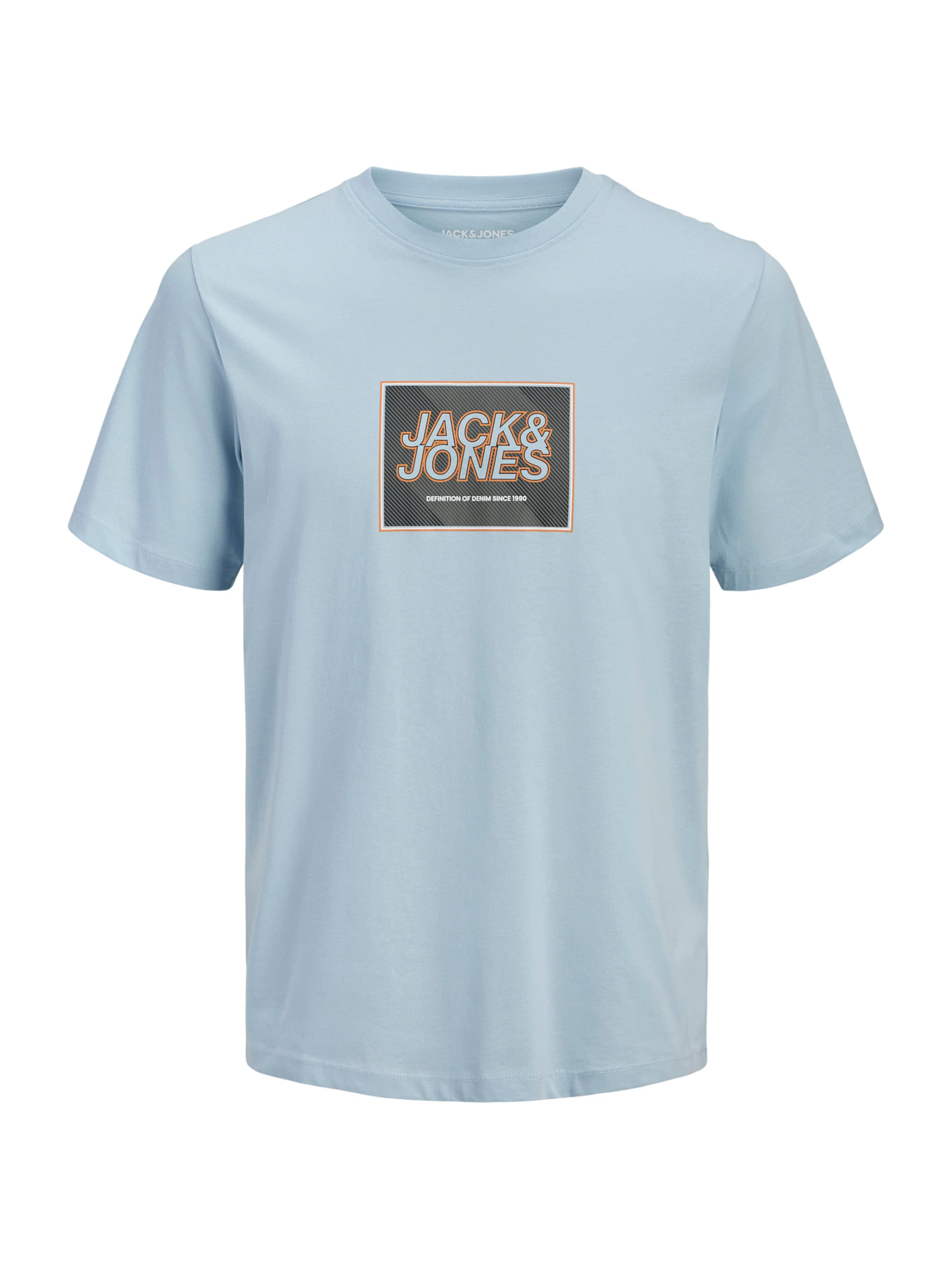 Jack & Jones Plus Bluser & t-shirts 'JJRain' i blå: forside