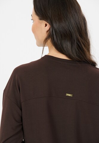 Athlecia Sweatshirt 'Brenan' in Braun