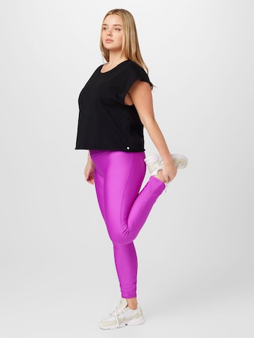 UNDER ARMOUR Skinny Sportbroek in Lila