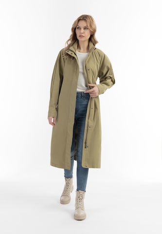 Manteau mi-saison DreiMaster Vintage en vert