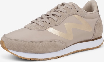 WODEN Sneakers laag in Beige: voorkant