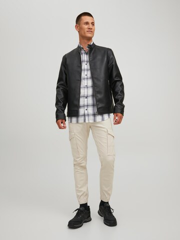 JACK & JONES Slim Fit Hemd 'ORION' in Weiß