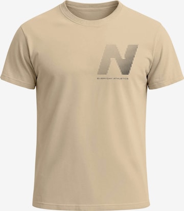 Neverless Shirt 'Halftone' in Beige: front