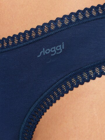SLOGGI Panty 'GO Crush' in Blau