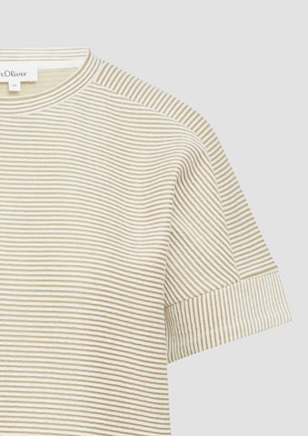 s.Oliver T-Shirt in Beige