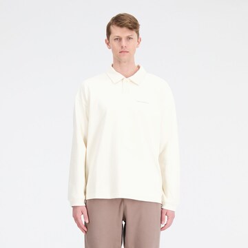 new balance Shirt 'Athletics' in Beige: voorkant