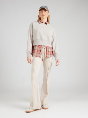 évasé Pantalon Monki en beige
